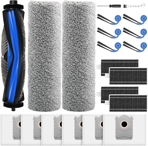 Pack of 21 Accessories for Ecovacs Deebot X9 PRO Omni / X11 PRO Omni / T80s Omni