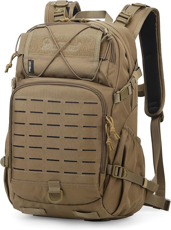 Mardingtop 25L Tactical Backpack Outdoor Hiking Backpack Multiple Compartments Travel Trekking Backpack