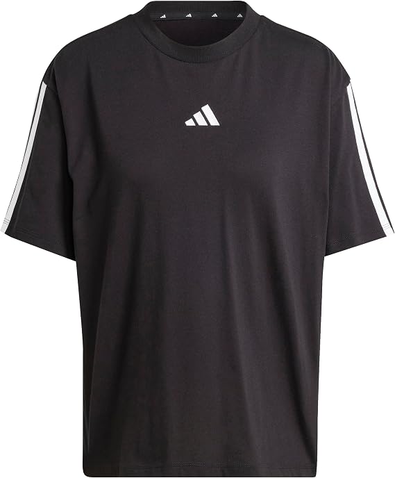 Adidas Women's Essentials 3-Stripes Boyfriend T-Shirt