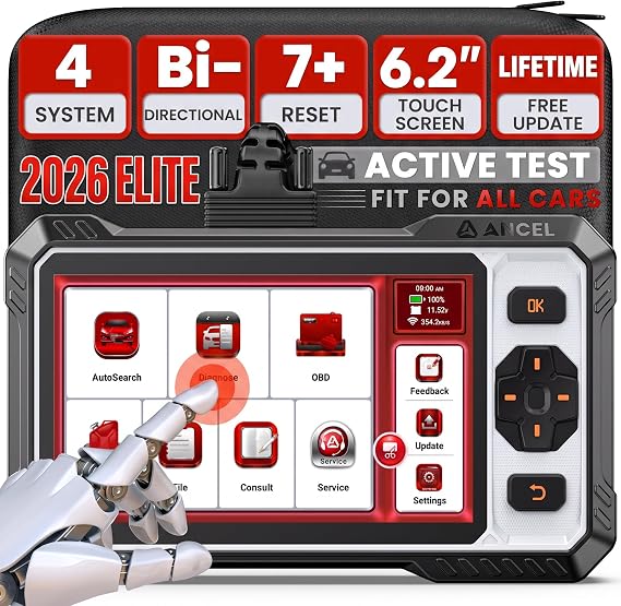 ANCEL FX6000 Bidirectional 4-System Car OBD2 Diagnostic Scanner Tool