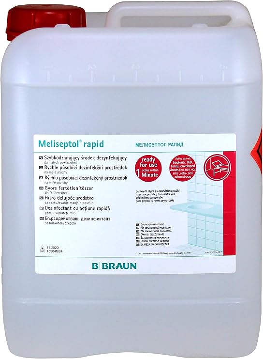 Meliseptol Rapid Surface Disinfectant 5 Litres by B Braun