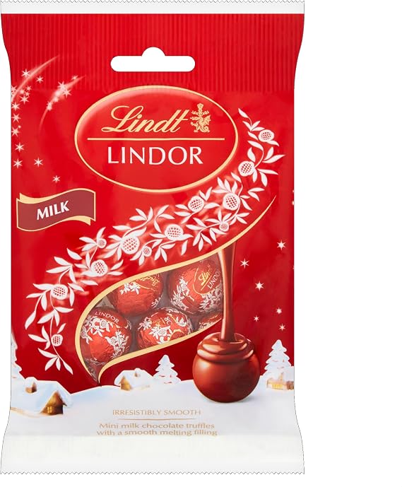 Lindor Mini Truffles Milk, 80g