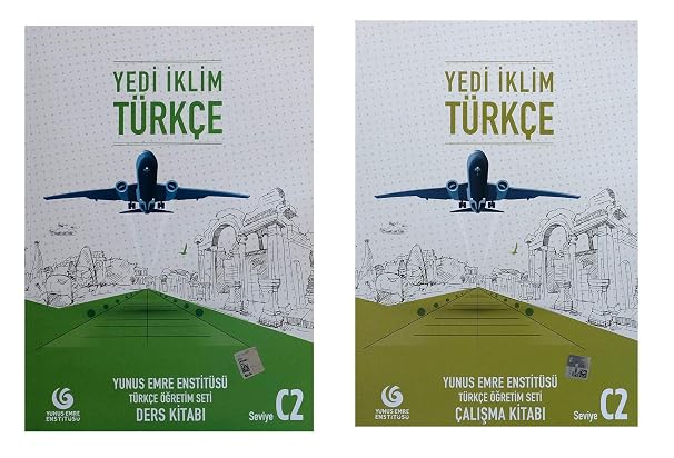 Yabancilar icin Turkce Yedi İklim C2 Turkish Advanced Level Course Book for Foreigners with Audio Cd + Workbook Yedi Iklim Turkce by Yunus Emre Institute C2