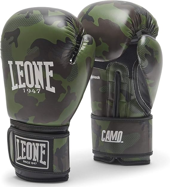 LEONE 1947 Camo Unisex Adult Boxing Gloves