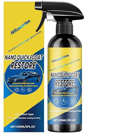 Nano Quick Coat Restore, Quick Effect Coating Agent, Nano Car Coating Agent Spray for Car Polish, 2026 New Cars Scratch Remover for Automobile Shine & High Protection Glazing