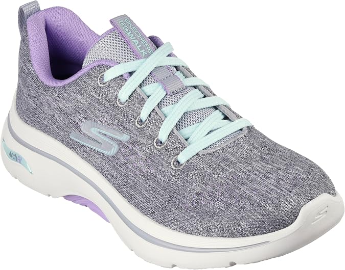 Skechers Women's Go Walk Arch Fit 2.0 Vivid Sunset Trainers