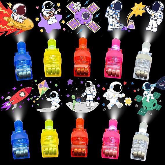 Party Bag Fillers for Kids - 40PCS Space Finger Lights Toys