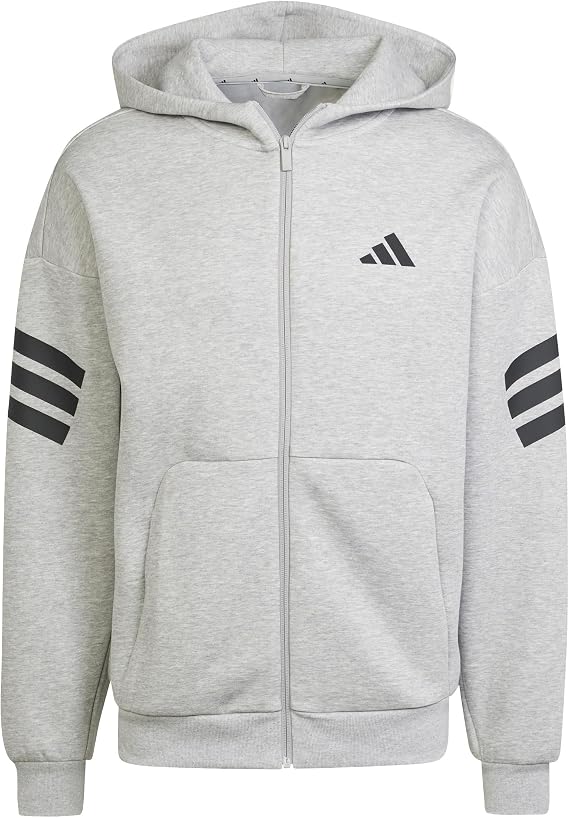 adidas Future Icons 3-Stripes Full Zip Erkek Sweatshirt