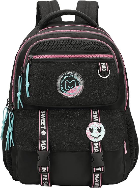 Marshmallow Backpack Stellar Black Sirt Çantasi