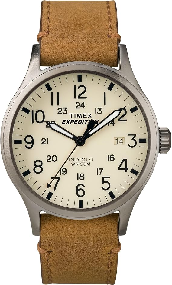 Timex Men's Expedition Scout 40 Watch Brown/Natural