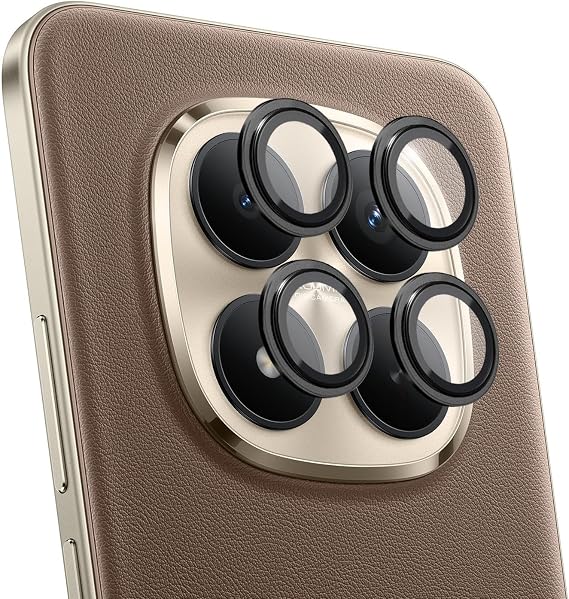 Microsonic Xiaomi Redmi Note 15 Pro Plus 5G için Tekli Kamera Lens Koruma Camı Siyah [Redmi Note 15 Pro Plus 5G ile Uyumlu Ekran Koruyucu - Siyah]