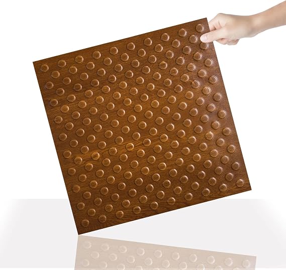 Tink 3 Boyutlu Duvar Paneli Kabartmalı Puantiye Desenli Pvc 41x41 cm/ 6 Adet /1 m²