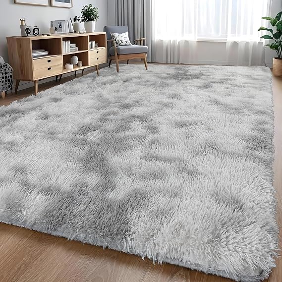 Rugs Living Room 200x300cm Light Grey Large Area Rug for Living Room