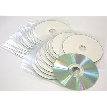 20 x Traxdata Ritek full-face Inkjet Printable CD in HQ plastic wallets 52x speed