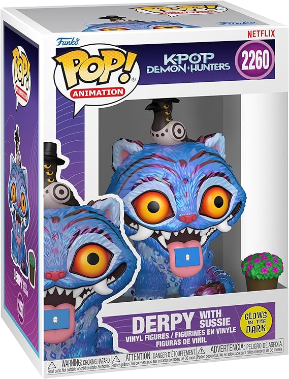 Funko Pop! Animasyon: Kpop Demon Hunters - Sussie ile Derpy - Koleksiyon Vinil Figür - Hediye Fikri - Resmi Ürün - Çocuklar ve Yetişkinler için Oyuncaklar - TV Hayranları