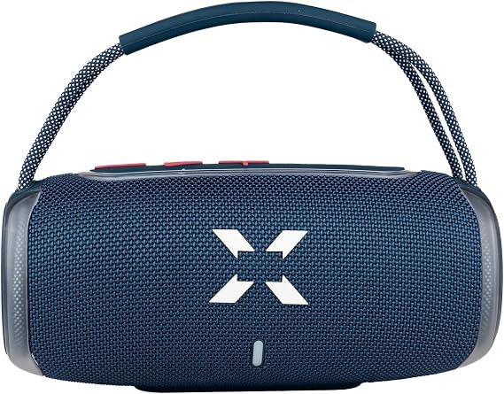 Xenon Smart Bluetooth Hoparlör RGB Taşınabilir Kablosuz TWS Stereo Boombox (Mavi) X6701
