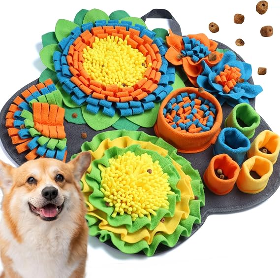 Olfactory Mat Dogs, Toys Dogs Interactive Mat Sniffing Dog Blanket Dog Training Accessory Snuffle Mat