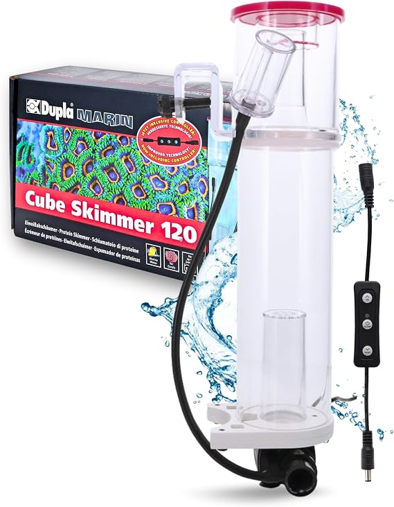 Dupla Marin Cube Skimmer 120 L Powerful Protein Skimmer for Your Aquarium Reduces Pollutants and Efficient Water Cleaning Ideal for Salt Water Easy to Use