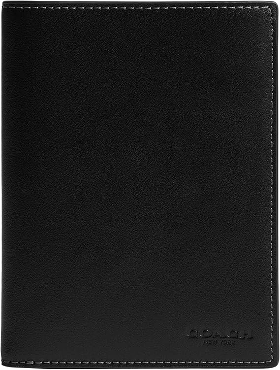 Coach Men's Passport CASE, Black, One Size