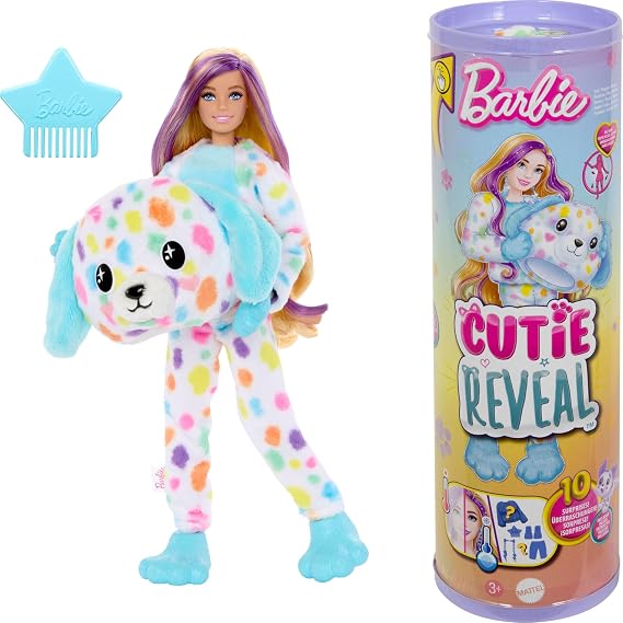 Barbie HRK41 | Cutie Reveal Color Dream Series - Dalmation