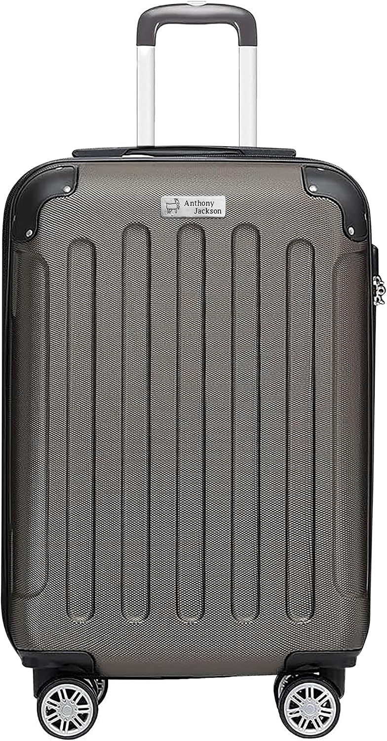 Anthony Jackson Ultra Light ABS Suitcase TRION Fume, Large Size