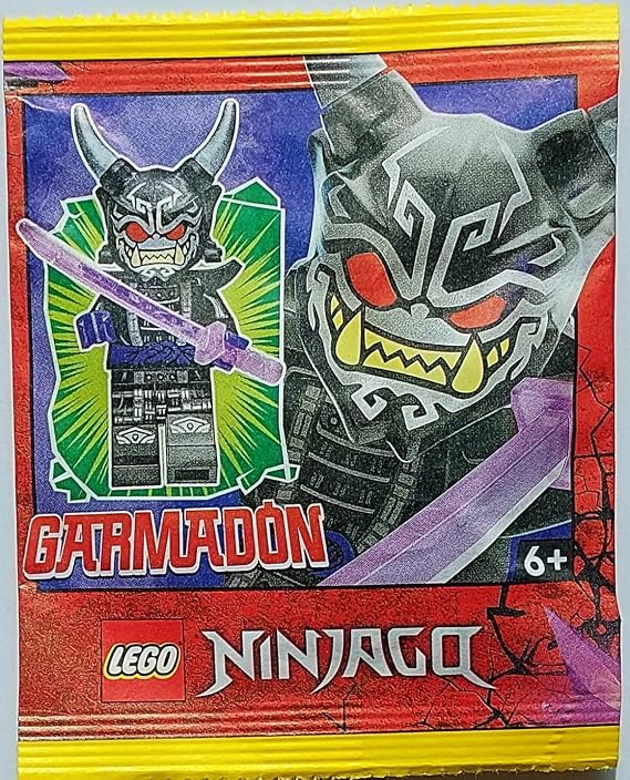 LEGO Ninjago: Lord Garmadon Oni Mini Figure with Sword