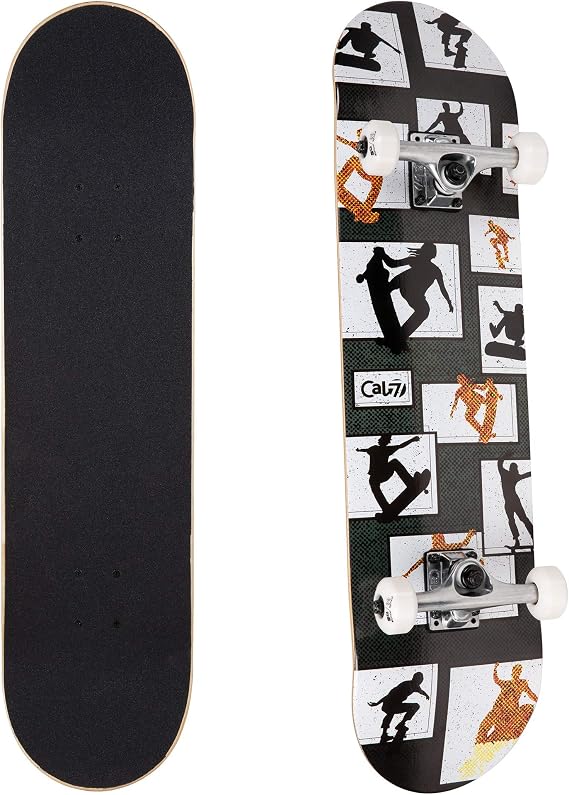 Cal 7 Complete Standard Skateboard 7.5" - 8" Deck