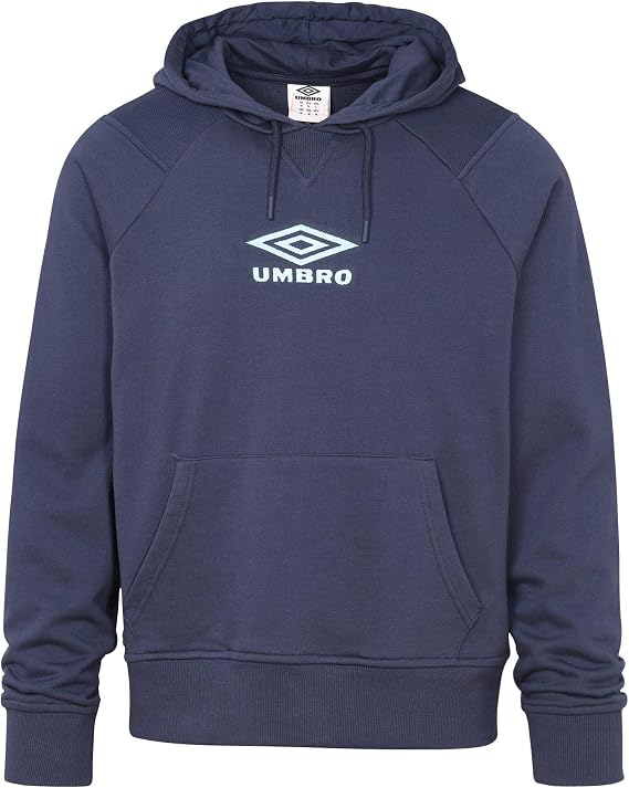 Umbro Men's Umbro Men's Iconic Long Sleeve Hoodie Hooded Sweatshirt (pack of 1)