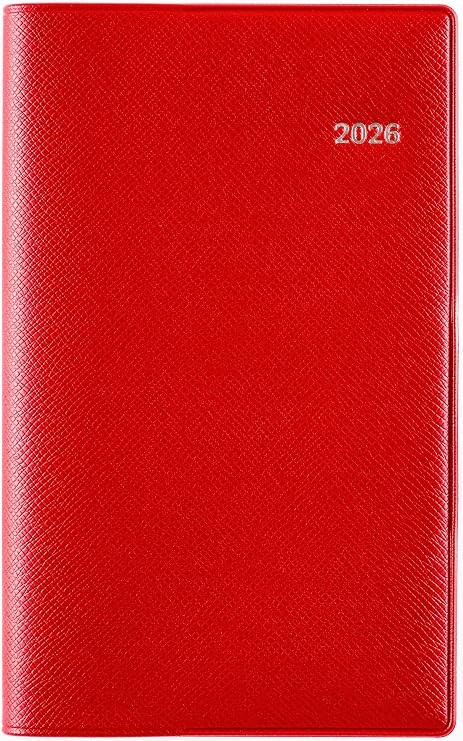 150 T'mini4 Notebook, Takahashi Shoten 2026 Edition, Red, Weekly Notebook