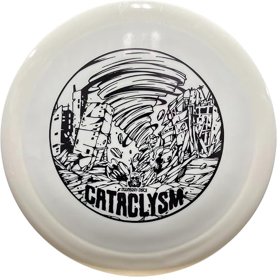 DOOMSDAY DISCS Cataclysm Disc Golf Advanced Distance Driver in Survival Plastic