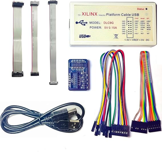 FPGA Programmer Zylinx Series JTAG Debugger XILINX Platform Cable USB FPGA CPLD DLC9 Circuit Debugger Programmer