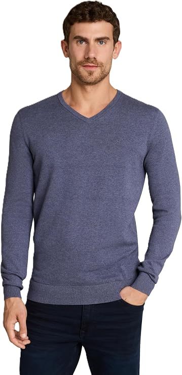 TOM TAILOR Men's 1044444 Pullover Sweater (Pack of 1)
