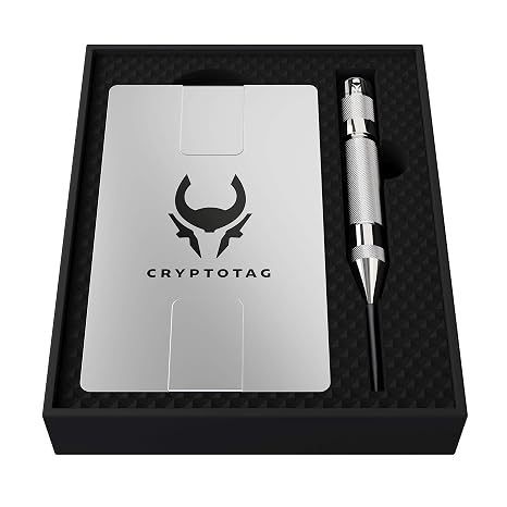 Zeus Starter Kit - Premium Titanium Crypto Seed Storage - Ultimate Secure Backup for Private Keys - Compatible with Ledger, Trezor, and More Hardware Wallets