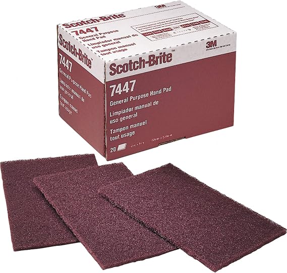 3M Scotch-Brite General Purpose Hand Pad 7447 Pro - 20 Count