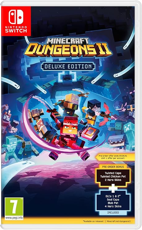 Minecraft Dungeons 2 - Deluxe Edition - Switch