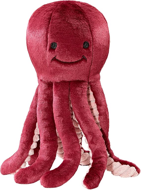 Fluff & Tuff, Olympia Octopus, Durable Plush Dog Toy