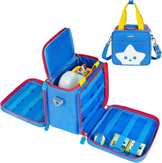 Portable Storage Case for Little Tikes Story Dream Machine Books Starter Set, Case with Handle and Shoulder Strap