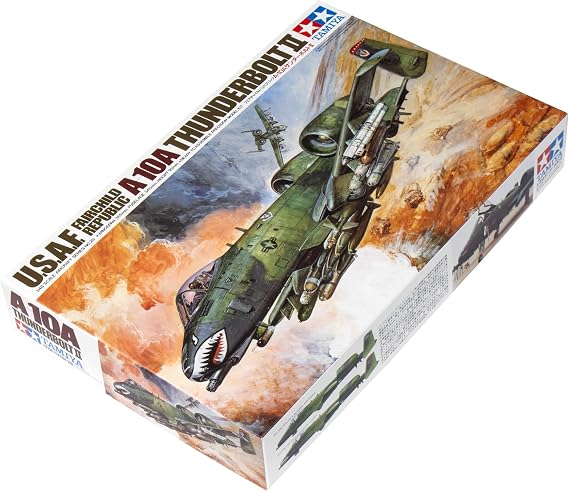 Tamiya 1/48 Masterpiece Series No. 28 USAF Fairchild Republic A-10A Thunderbolt II Plastic Model 61028