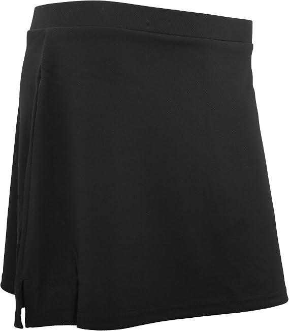 Spiro Ladies/Womens Windproof Quick Dry Sports Skort (XL) (Black)