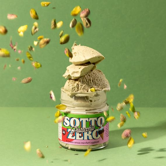 UNDER ZERO: Pistachio Ice Cream Sugar Free 250g