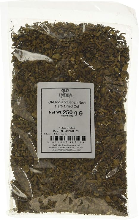 Old India Valerian Root Herb Dried Cut 250g