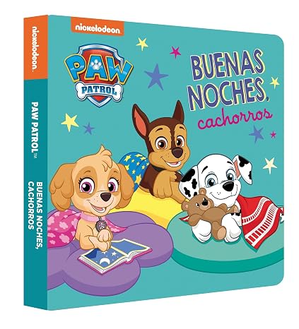 Paw Patrol | Patrulla Canina. Libro de cartón - Buenas noches, cachorros (Nickelodeon)