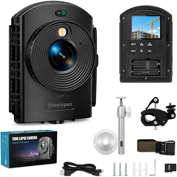 1080P Time Lapse Camera for Construction