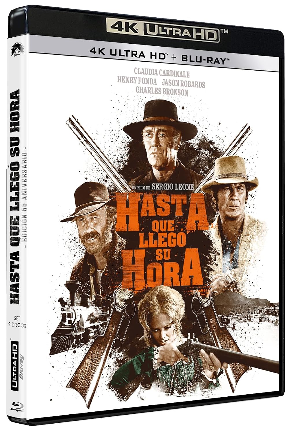 Hasta Que Llego Su Hora (C’era una volta il West) (Once Upon a Time in the West) (4K UHD + Blu-ray)