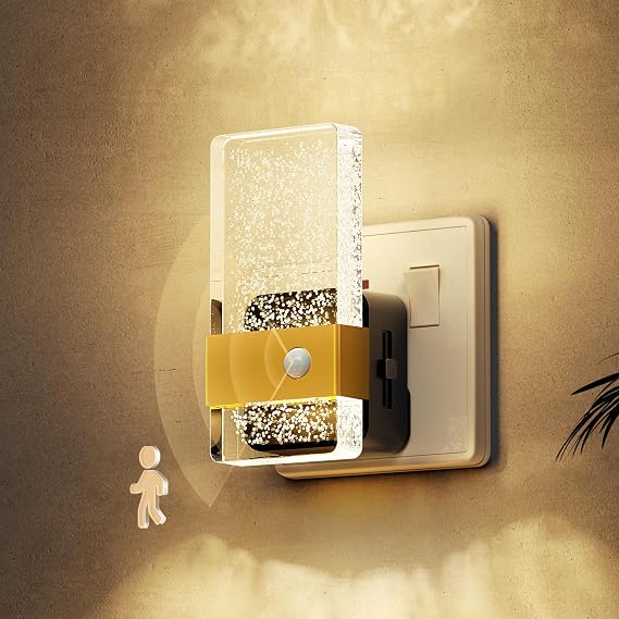LOHAS-LED Night Light Plug in Wall with Motion Sensor, Dimmable Night Light [Energy Class F]