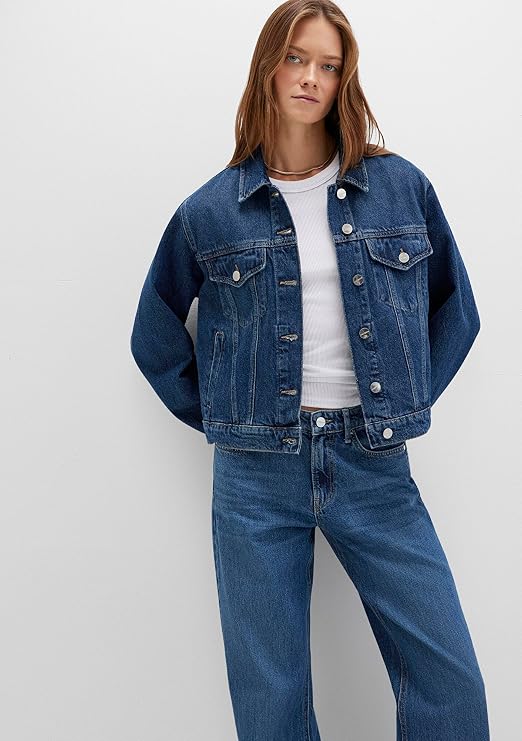 Ruby Iconic Koyu Mavi Jean Ceket 1110505-90542