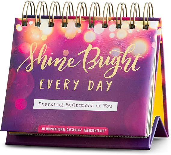DaySpring - Shine Bright Every Day: Sparkling Reflections of You - Perpetual Calendar (10176)