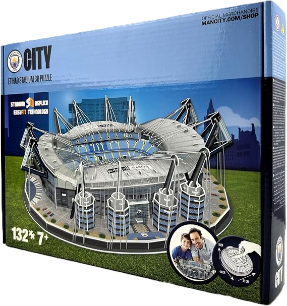 Paul Lamond 3885 Manchester City Fc Eithad Stadium 3D Puzzle