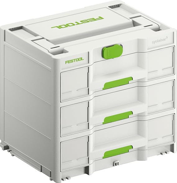 Festool Sortainer³ SYS3-SORT/3M 337 - Systainer with 3 Drawers