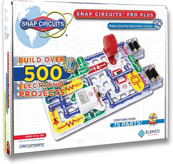 Snap Circuits Pro STEM Electronics Kit – Fun Hands-On Science & Circuits